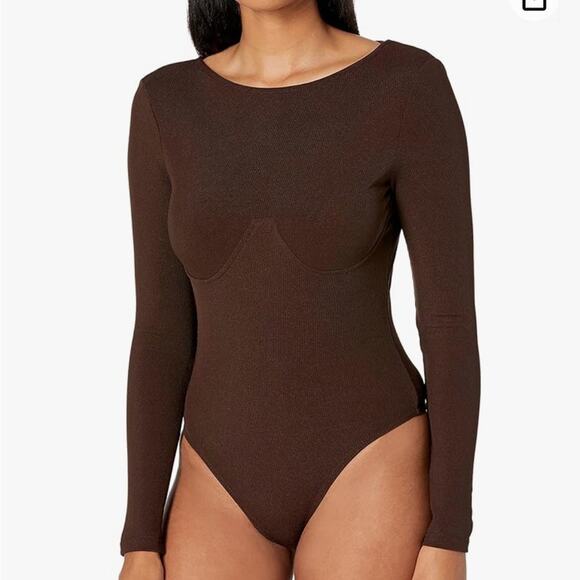 4th & Reckless | Anthropologie Women’s Peppa Bodysuit Top Medium Brown - Picture 10 of 10